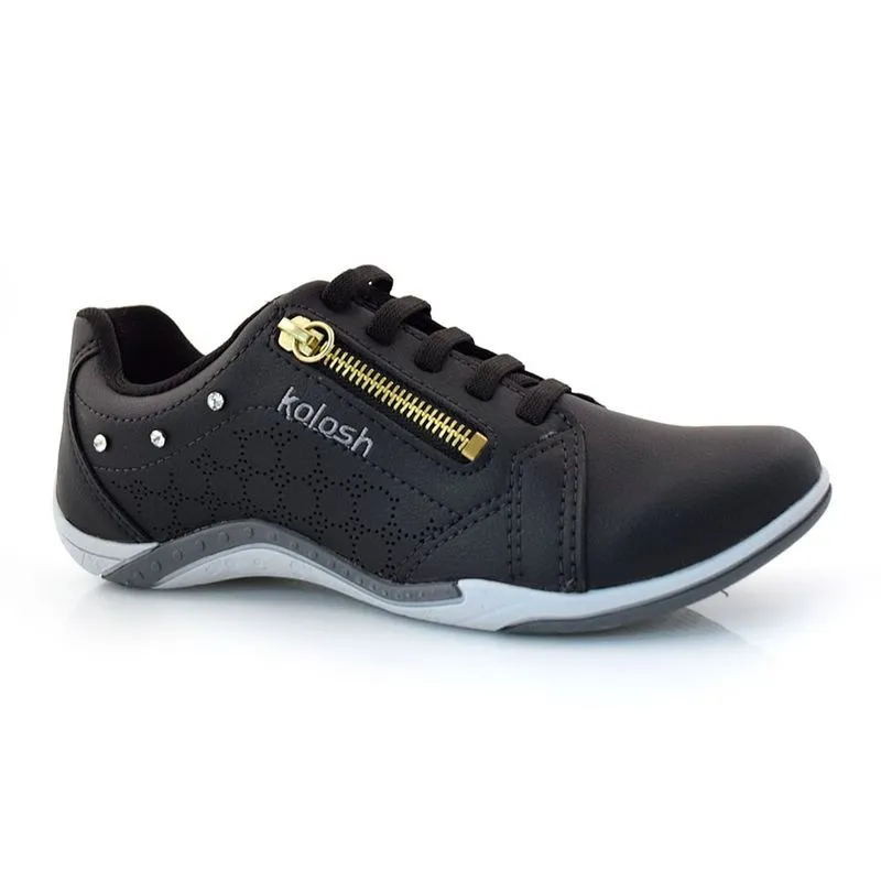 Tênis Feminino Casual Kolosh Preto C1282 36