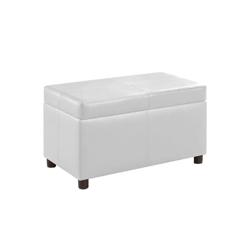 Puff Malmo Branco 45x80cm