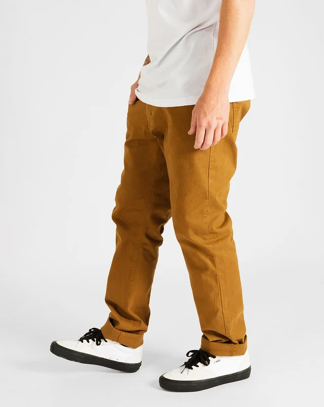 Calça Sarja Volcom Slim Fit Chocolate Vorta Denim 38 / CHOCOLATE