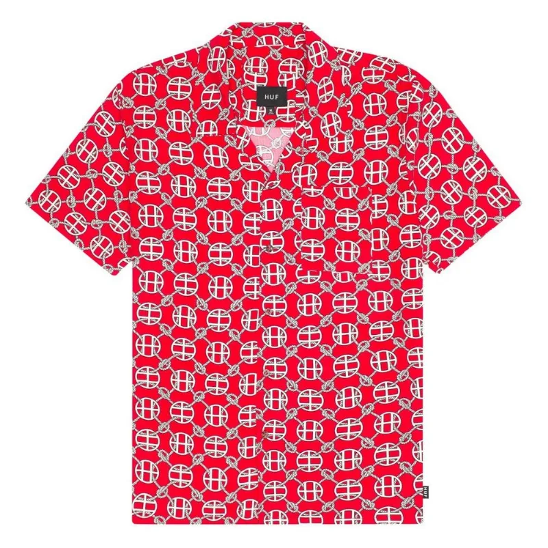 Camisa De Botão Huf Atelier Resorti Masculina