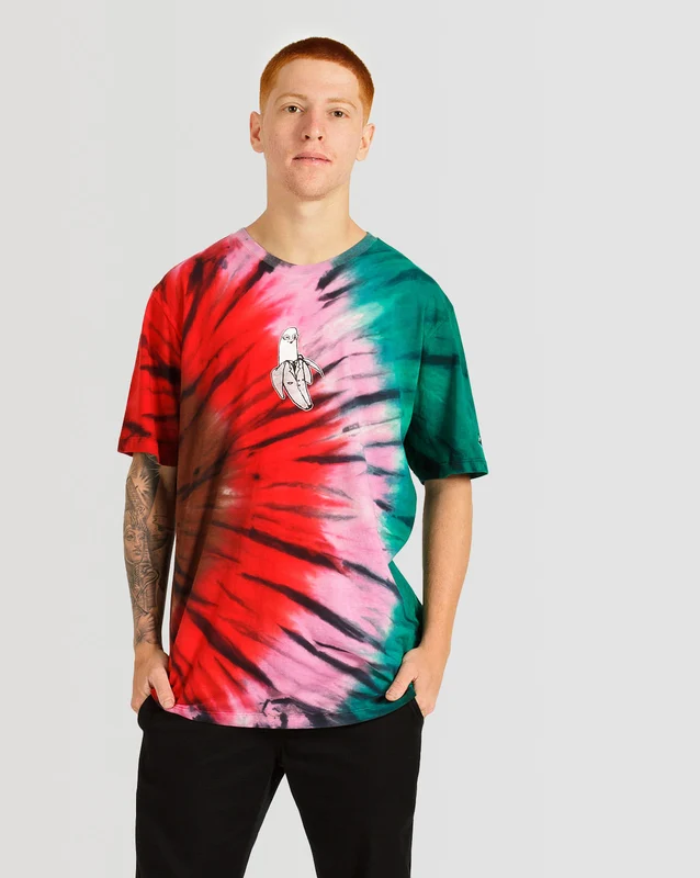Camiseta Especial Volcom Nangnar Tie Dye GG / TIE DYE