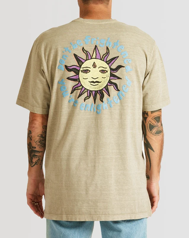 Camiseta Volcom Ozzy Wrong Bege G / OFF WHITE