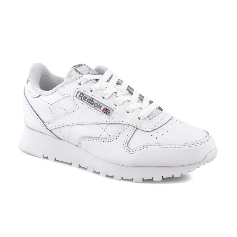 Zapatilla Reebok Classic Leather Talle: 44 - Color: Blanco/Gris