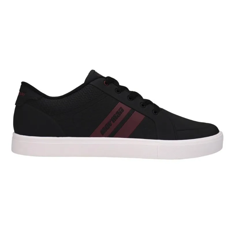 Tênis Mormaii urban stripe 3 Preto-vermelho 43