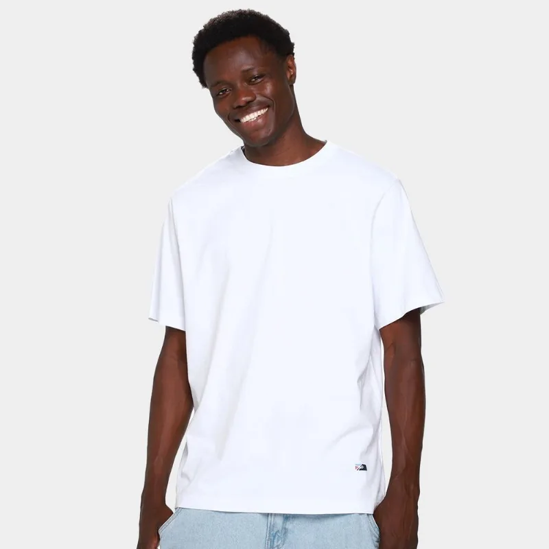 Camiseta Öus Casual Masculina - Masculino - Branco
