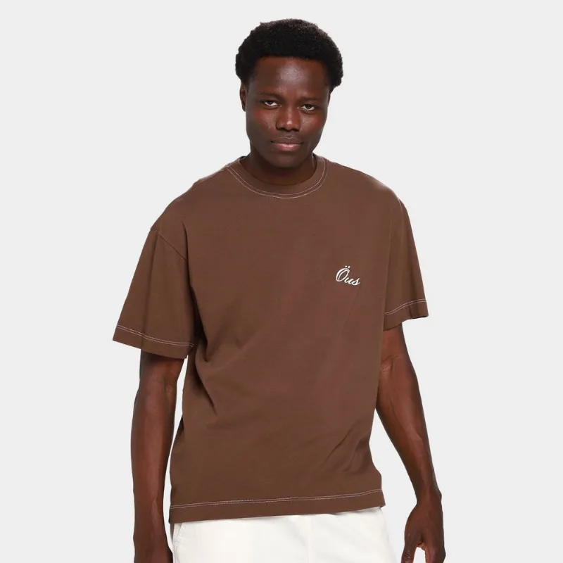 Camiseta Öus Logo Masculina - Masculino - Marrom