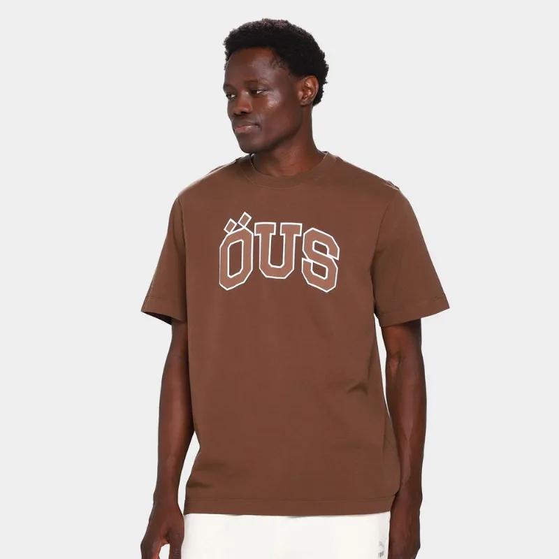 Camiseta Öus Casual Masculina - Masculino - Marrom