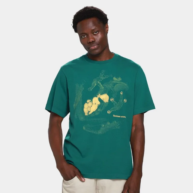 Camiseta Öus Logo Masculina - Masculino - Verde