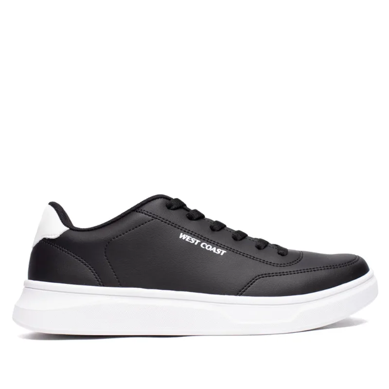 Sapatênis Masculino West Coast Casual Preto/Branco - 41 - West Coast