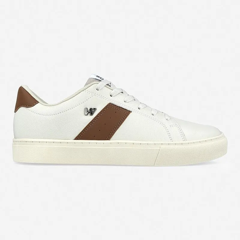 Tênis Casual West Coast Force Gelo e Creme 44