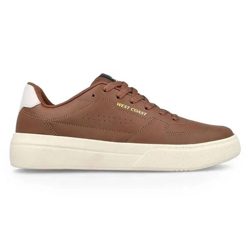 Tênis Masculino West Coast WST Light Marrom Casual 42