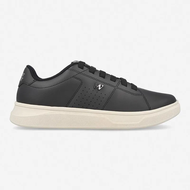 Tênis West Coast Denver Preto e Creme Calce Fácil 37