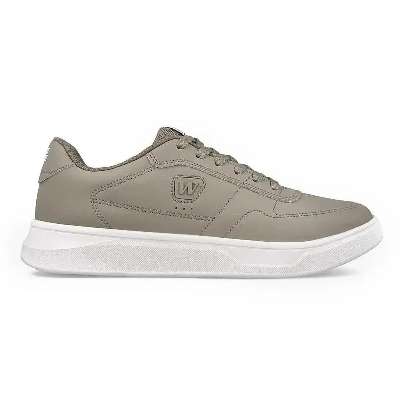 Tênis Masculino West Coast Cano Baixo Cinza Casual 39