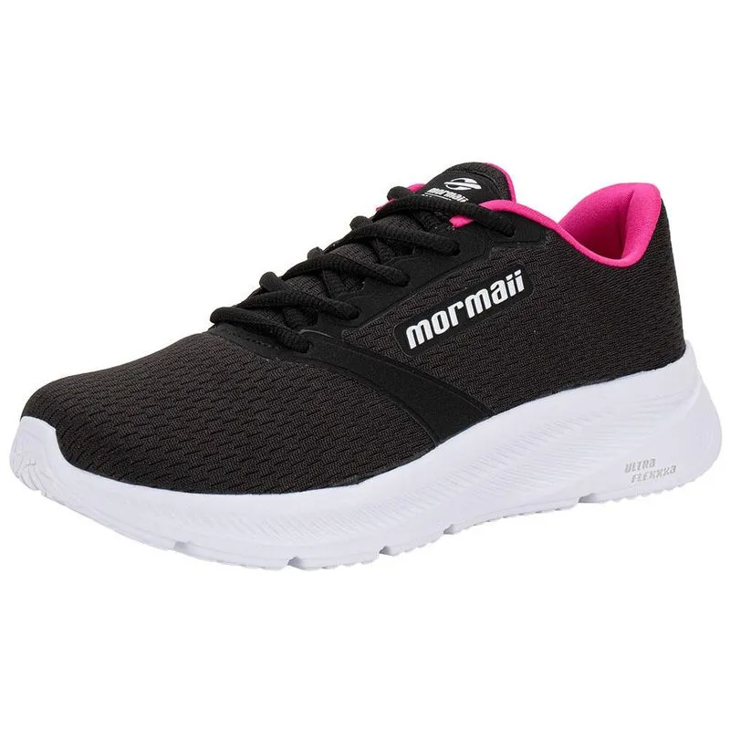 TÊNIS FEMININO SOUL 2 MORMAII 204116 39 / PRETO/ROSA