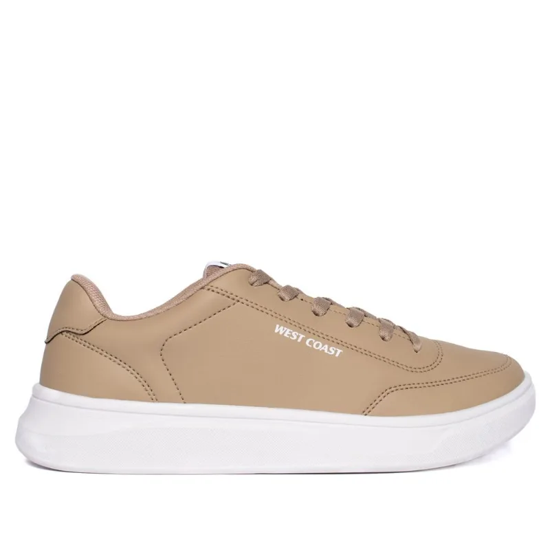 Sapatênis Masculino West Coast Wc207 Sunset Napa Bege - 43 - West Coast