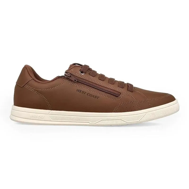 Tênis Masculino West Coast Vigo Marrom Casual 38