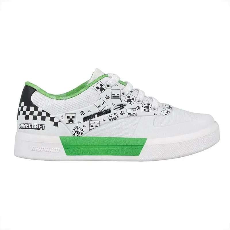 Tenis Mormaii Urban Smash Minecraft Jr Easy 28 / Branco