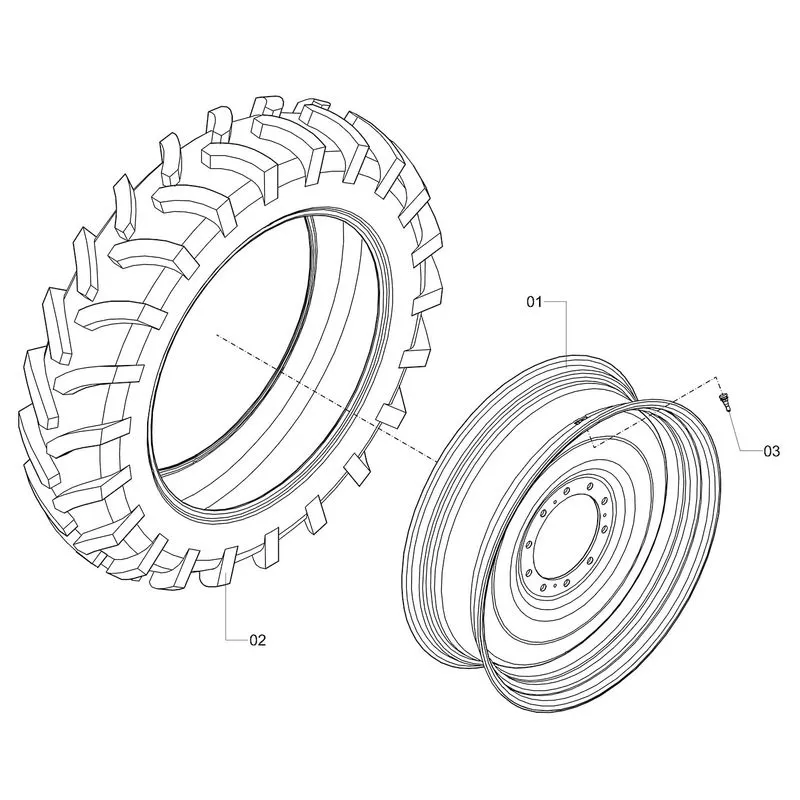 PNEU COMPLETO IF340/85R38 - ESQ - 1238617 - VERSÃO - 2016/12- -0