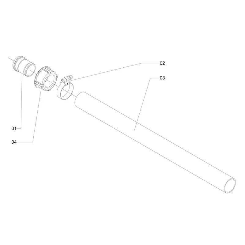 MANG FLEX AZ PVC KM 1" 500 MM - 138321 - VERSÃO - SAP-2010/9- -0