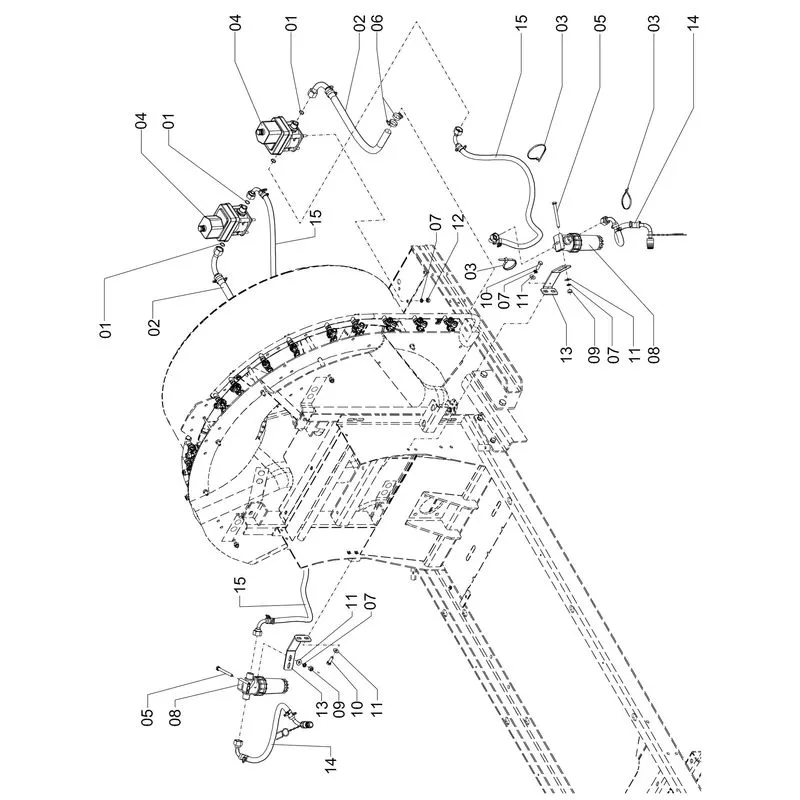 MÓDULO ELÉTRICO - VENT Ø850 1225960 (CONJUNTO COMPLETO)