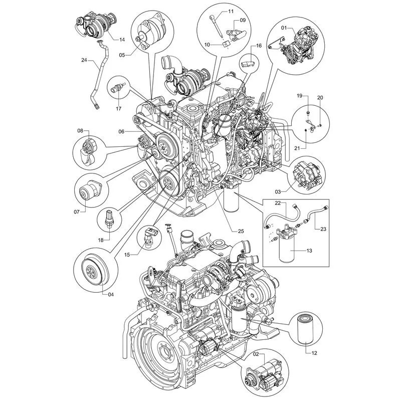 MOTOR QSB 4.5 - 200 CV - 1219371 - VERSÃO - 2015/6- -0