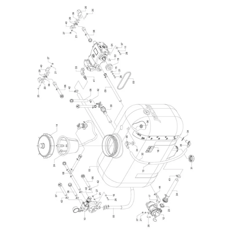 Circuito defensivo 142448 (CONJUNTO COMPLETO)