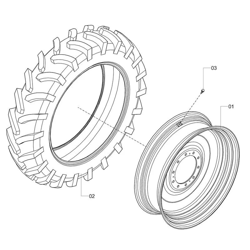 MÓDULO PNEU IF340/85R38 - DIREITO - 1249478 - VERSÃO - 2018/6- -0