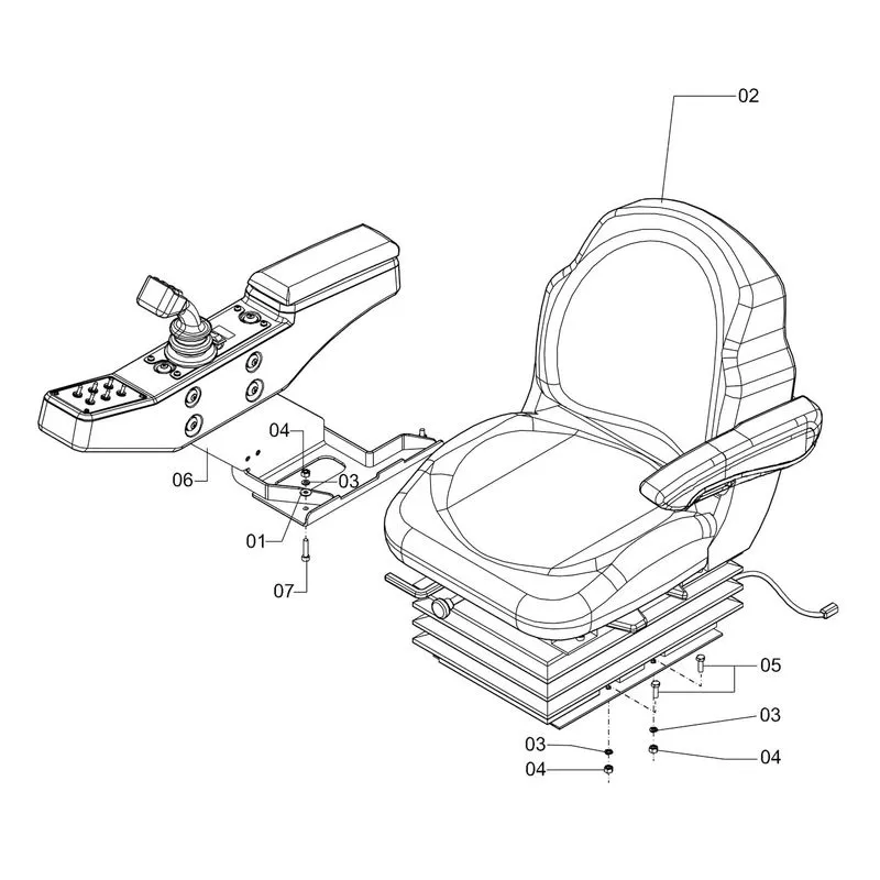 BANCO GRAMMER COMPLETO C/ SENSOR BARRA 1150736 (CONJUNTO COMPLETO)