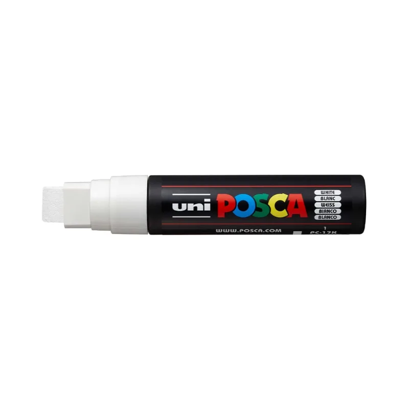Caneta Permanente Posca Uniball 17K Branca