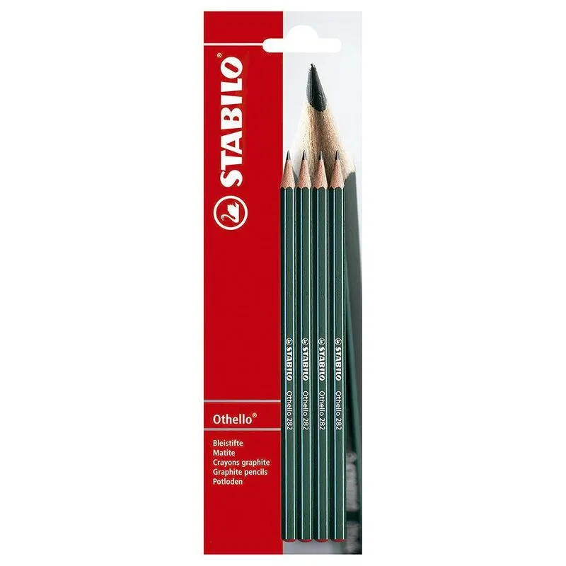 Lápis Grafite 3b Stabilo Othello Com 12 Unidades
