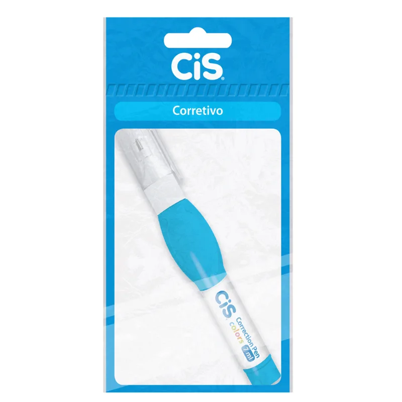 CORRETIVO BLISTER CANETA 7ML CORRECTION PEN COLORS R.52.2801 ÚNICA