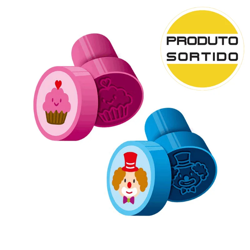 CARIMBO BLISTER STAMP DESENHOS DIVERTIDOS R.52.5801 ÚNICA