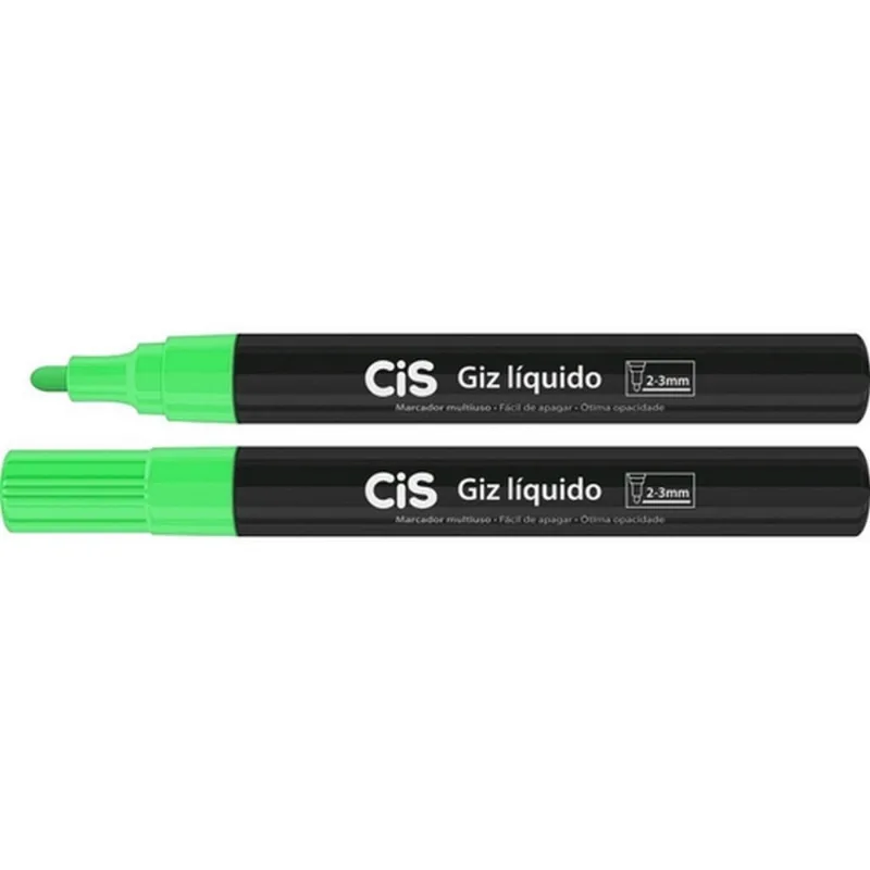 Giz Líquido 2,3mm Verde Cis