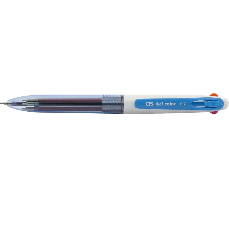 Caneta Cis Retratil Color 0.7mm 4x1 C/12