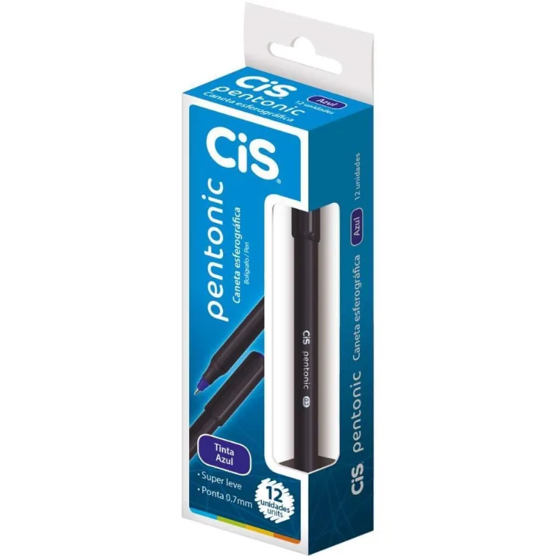 Caneta Esferografica CIS Pentonic 0,7MM Azul