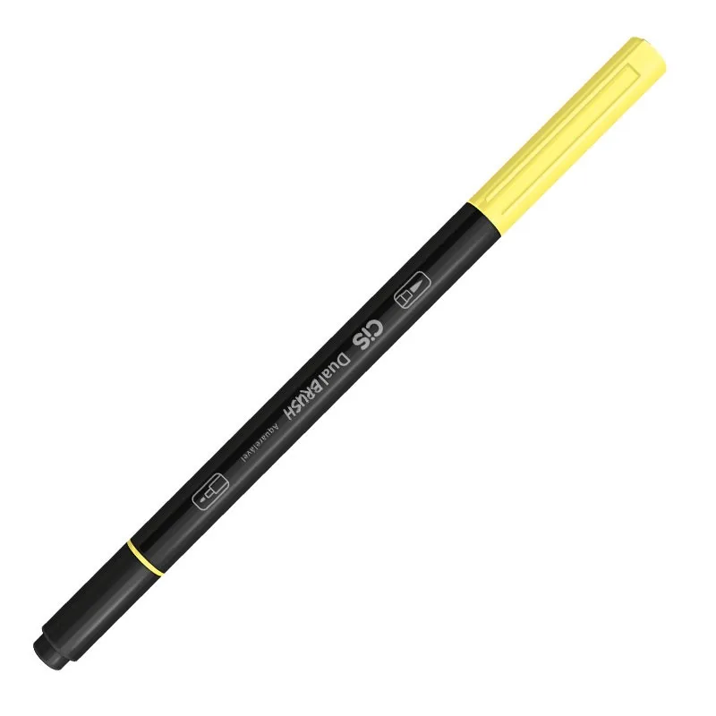Caneta Pincel dual Brush Aquarelável - (26) - Amarelo Claro - Cis
