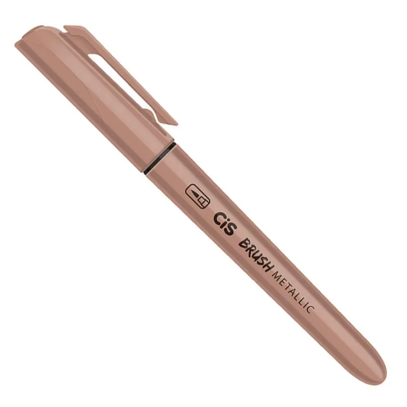 Marcador Brush Metallic Bronze - Cis