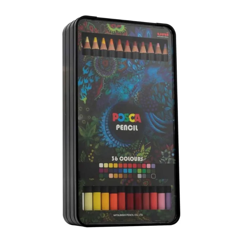 Lápis de Cor Posca KPA-200 36 Cores