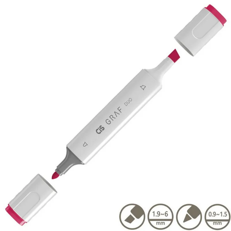 Graf Duo Marcador Artístico 11 Carmine - Cis