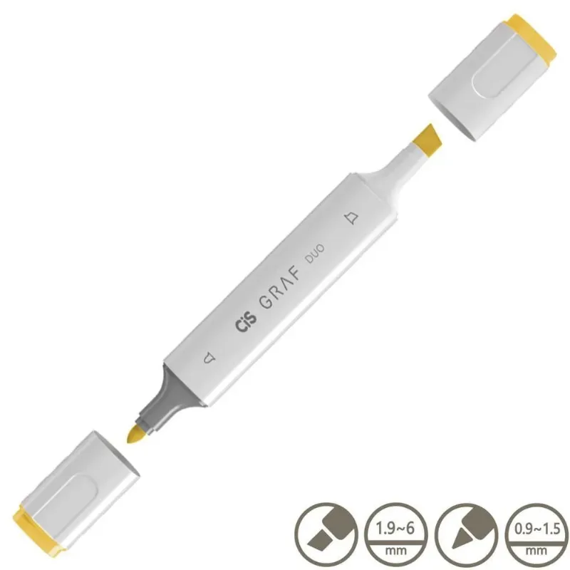 Graf Duo Marcador Duo Deep Yellow 32 - Cis