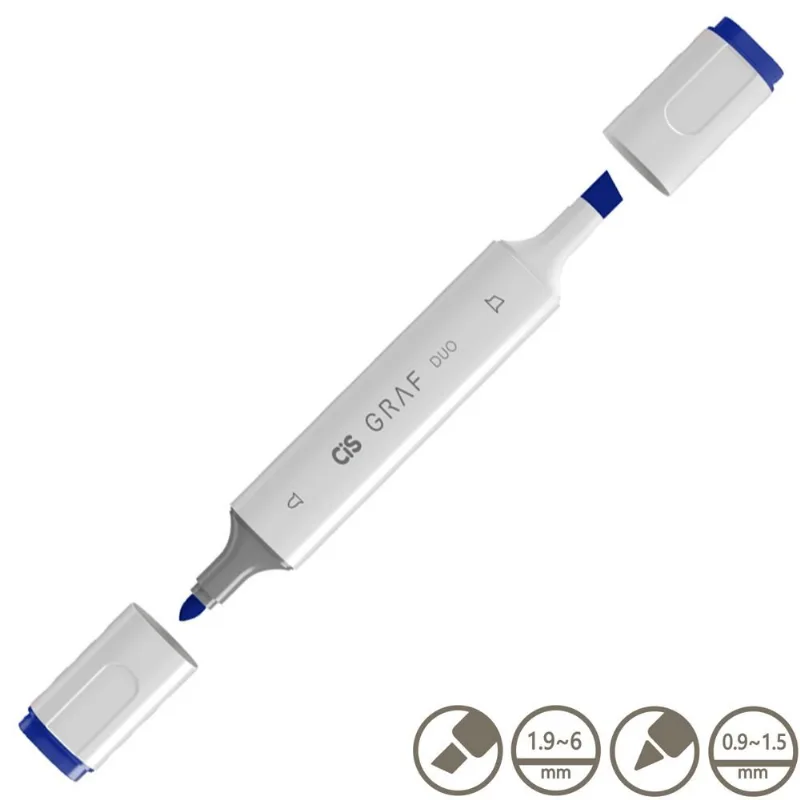 Graf Duo Marcador Artístico 71 Cobalt Blue - Cis