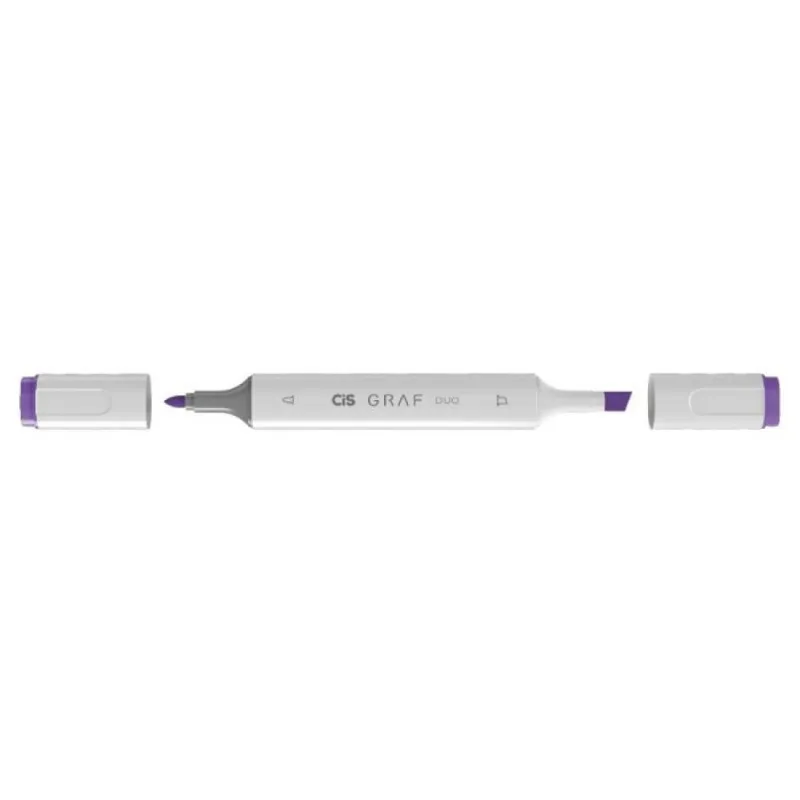 Marcador Artístico Graf Duo 85 Vivid Purple - Cis