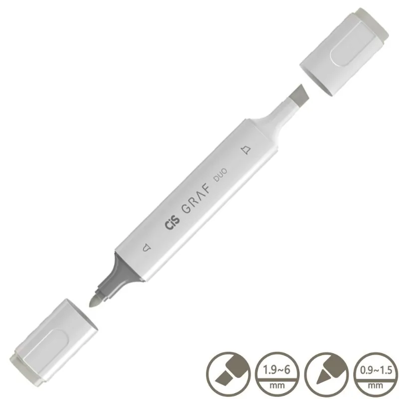 Caneta Graf Duo Marcador Artístico CG3 Cool Grey Cis