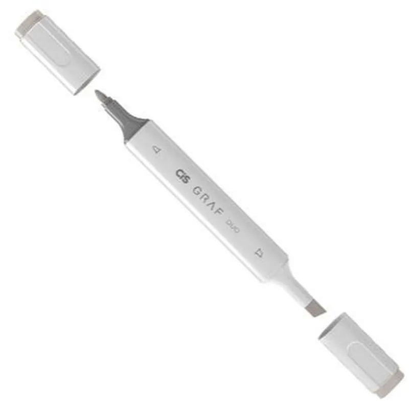 Caneta Graf Duo Marcador Artístico WG4 Warm Grey Cis