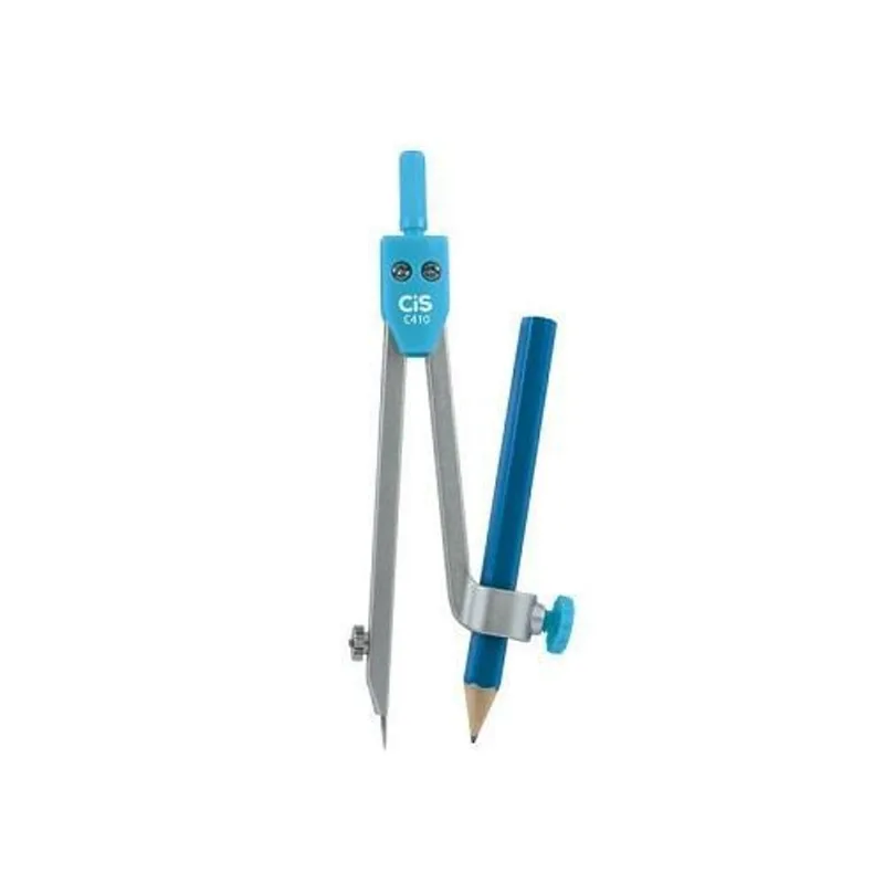 Compasso Escolar Com Lápis Azul - Cis