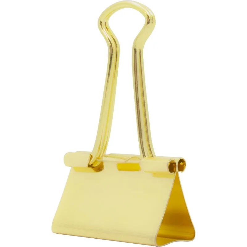Prendedor de Papel CIS-115119 Binder 19MM Ouro