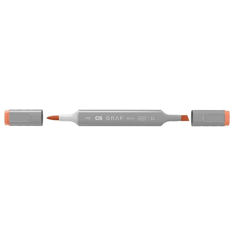 Marcador Artistico Cis Graf Duo Brush Vermilion