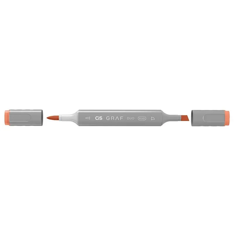 Marcador Artistico Cis Graf Duo Brush French Vermilion