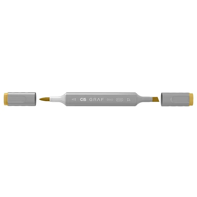 Marcador Artistico Cis Graf Duo Brush Deep Yellow
