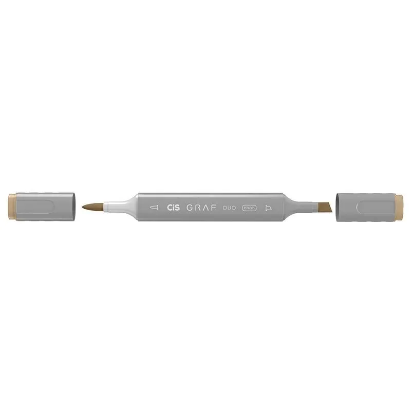 Marcador Artistico Cis Graf Duo Brush Olive Green